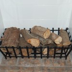 Wrought Iron Log Basket