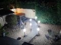 Illuminated Path To Hot Tub